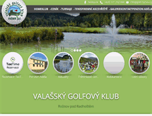 Tablet Screenshot of golf-roznov.cz